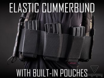 Portaplacas “Wraith” T3 de Phantom Gear® (Color: Multicam Black, Talla: Mediano) - Imagen 8