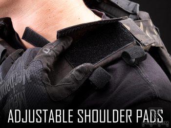 Portaplacas “Wraith” T3 de Phantom Gear® (Color: Multicam Black, Talla: Mediano) - Imagen 11