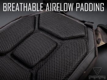 Portaplacas “Wraith” T3 de Phantom Gear® (Color: Negro, Talla: Grande) - Imagen 9