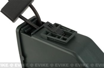 Cargador Tipo Box A&K de 2500 BBs para LMG M249 de Airsoft - Imagen 3