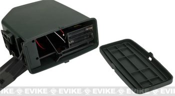 Cargador Tipo Box A&K de 2500 BBs para LMG M249 de Airsoft - Imagen 4