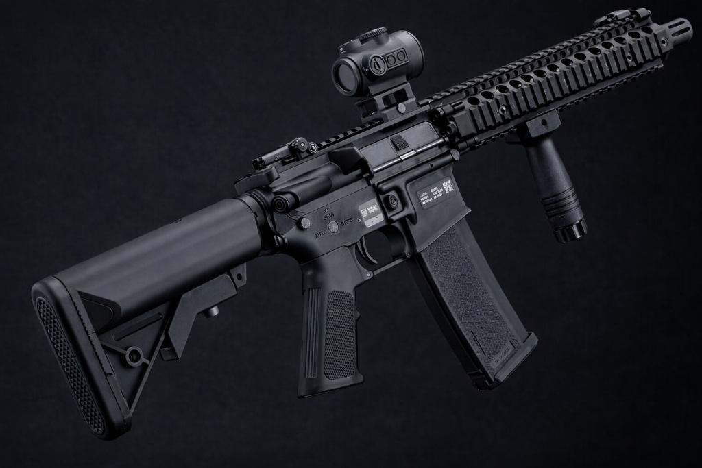 MK18 Daniel Defense de EMG Helios para Airsoft / AEG (Modelo: Serie EDGE SA-E19 / Negro) - Imagen 2