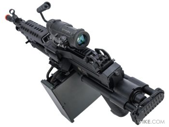 Ametralladora FN M249 MINIMI "Peso Pluma" de Cybergun para Airsoft (Modelo: Para / 400 FPS) - Imagen 4
