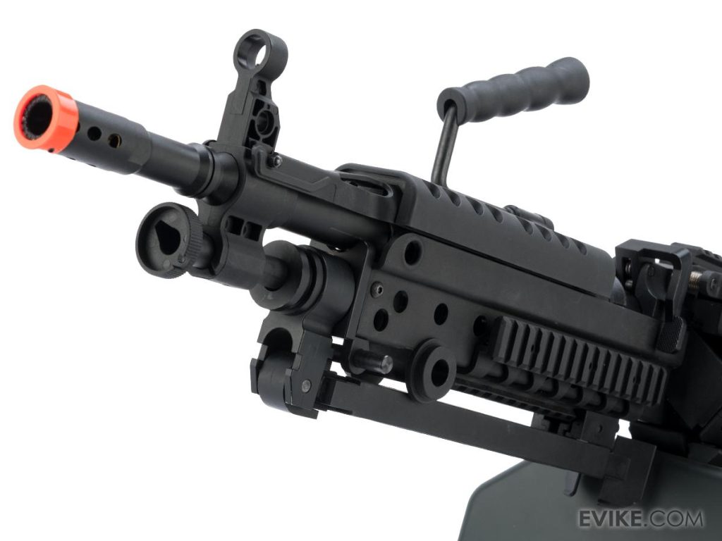 Ametralladora FN M249 MINIMI "Peso Pluma" de Cybergun para Airsoft (Modelo: Para / 400 FPS) - Imagen 5