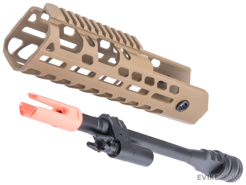 Réplica Evike Custom MCX VIRTUS con Supresor Falso ‘Guardian’ y Cañón Corto SIG SAUER ProForce para Airsoft - Imagen 5