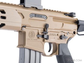Réplica Evike Custom MCX VIRTUS con Supresor Falso ‘Guardian’ y Cañón Corto SIG SAUER ProForce para Airsoft - Imagen 6