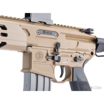 Réplica Evike Custom MCX VIRTUS con Supresor Falso ‘Guardian’ y Cañón Corto SIG SAUER ProForce para Airsoft - Vista 6