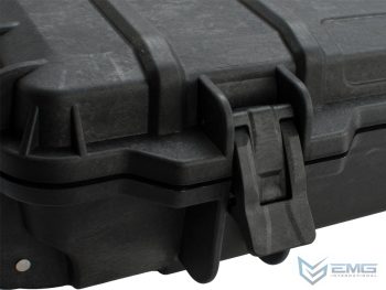 Estuche Duro de 109 cm para Airsoft y Armas, con Llantas y Espuma Anti Impactos EMG Transporter (Color: Tan) - Imagen 6