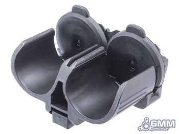 Lanzagranadas Compacto Doble 40mm 6mmProShop para riel (Modelo: Double Launcher / Solo lanzador)