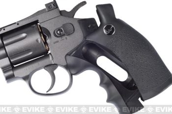 Revólver Magnum CO2 Dan Wesson WG ASG Full Metal para Airsoft (Color: Negro / 8") - Imagen 3