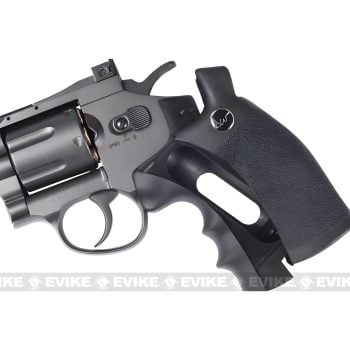 Revólver Magnum CO2 Dan Wesson WG ASG Full Metal para Airsoft - Negro / 8″ - Vista 3