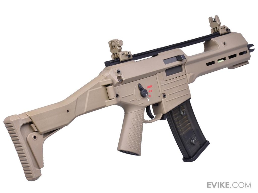 Carabina G14 GSG Tactical con Electric Blowback de ARES para Airsoft (Color: Flat Dark Earth / M-LOK) - Imagen 2