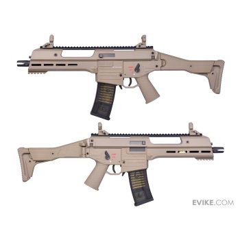Carabina G14 GSG Tactical con Electric Blowback de ARES para Airsoft - Flat Dark Earth / M-LOK - Vista 3