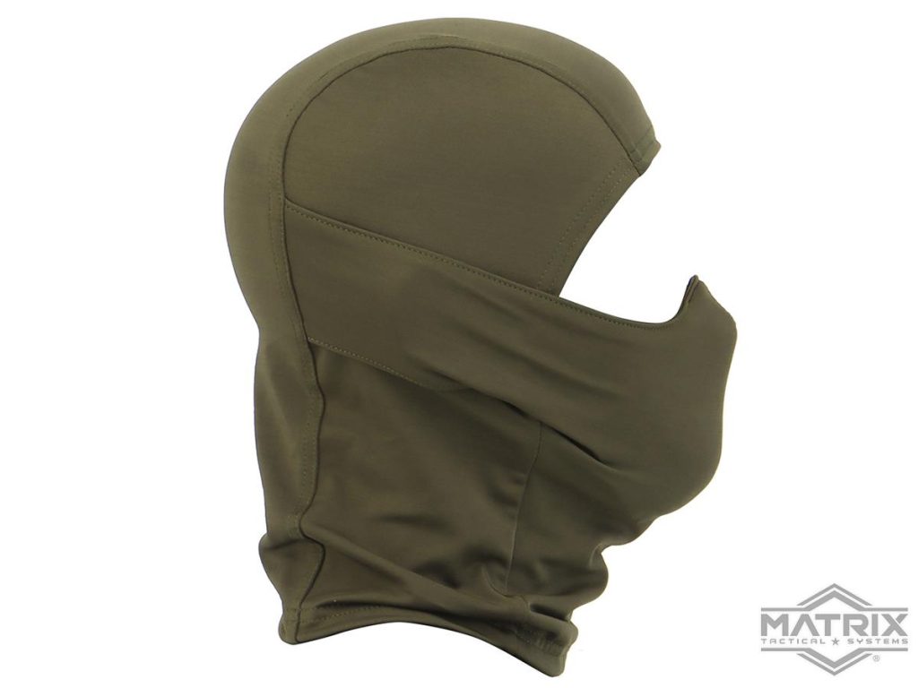 Balaclava con Protector Bucal Interno Matrix (Color: OD Green) - Imagen 2