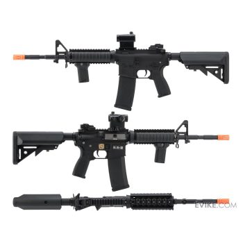 Réplica AEG M4 EDGE RIS con MOSFET GATE X-ASR Specna Arms - Vista 3