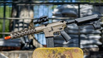 Krytac Trident MK2 CRB para Airsoft / AEG (Modelo: Tan / 400 FPS) - Imagen 5