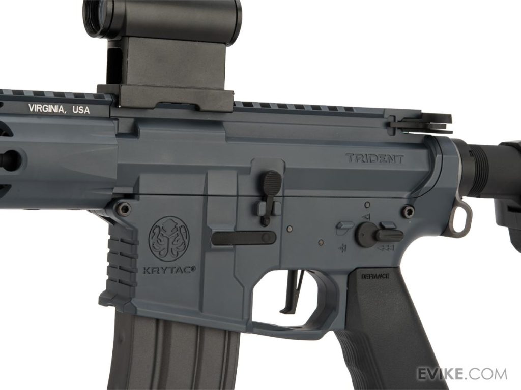 Krytac Trident MK2 CRB para Airsoft / AEG (Modelo: Combat Grey / 400 FPS) - Imagen 4