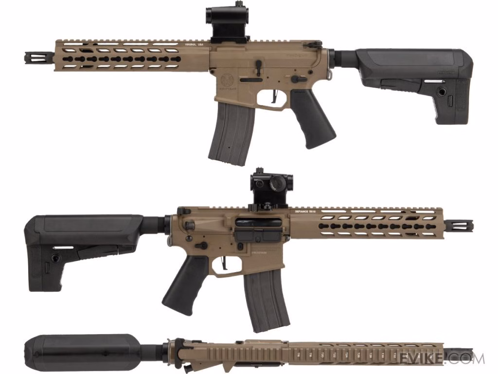Krytac Trident MK2 CRB para Airsoft / AEG (Modelo: Tan / 400 FPS) - Imagen 3