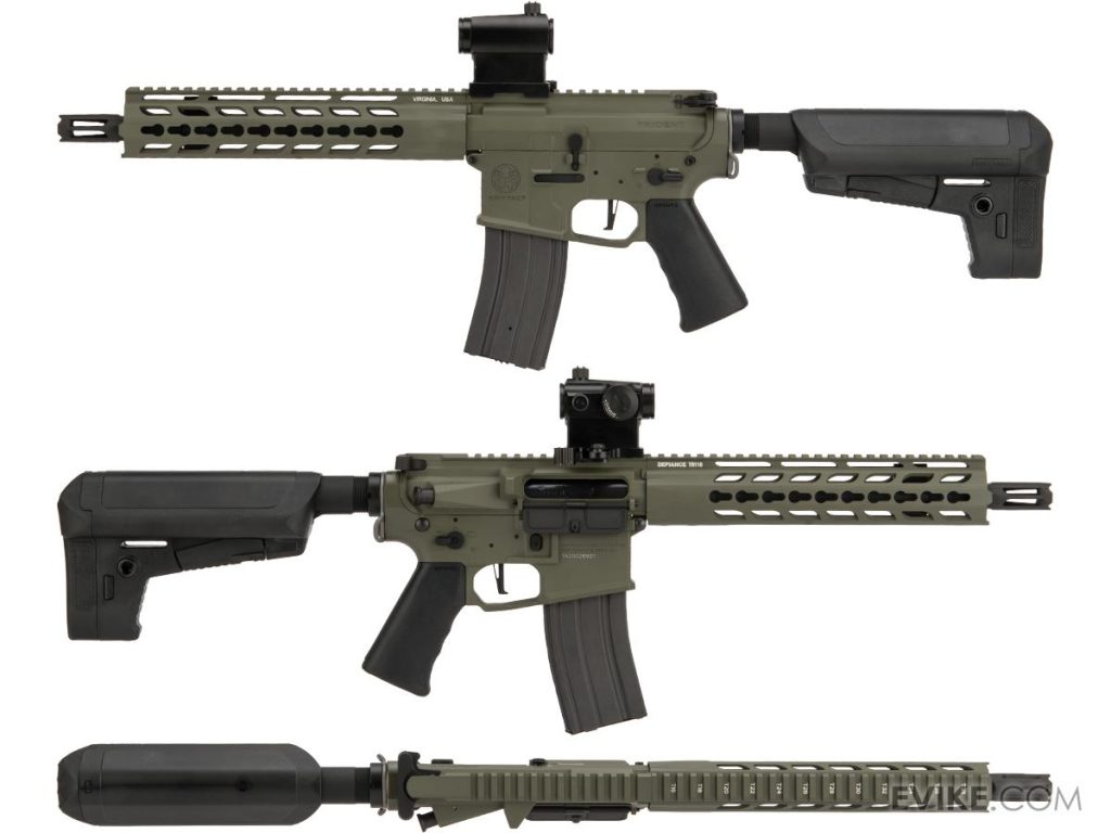 Krytac Trident MK2 CRB para Airsoft / AEG (Modelo: Verde / 400 FPS) - Imagen 3