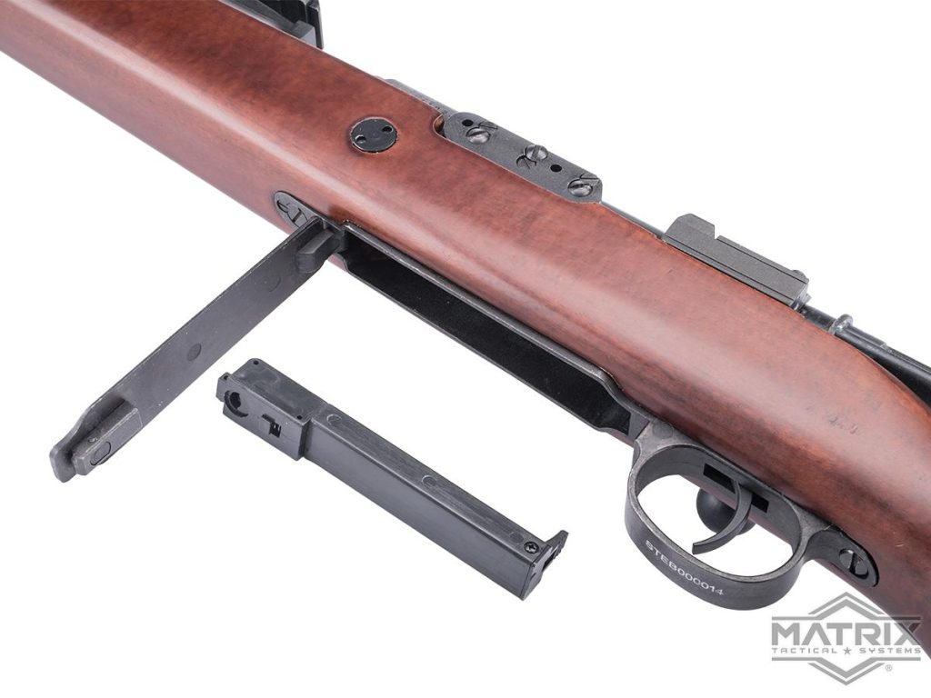 Rifle Kar98k de Cerrojo y Resorte S&T para Airsoft (Versión: Madera) - Imagen 3