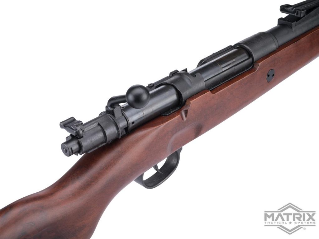 Rifle Kar98k de Cerrojo y Resorte S&T para Airsoft (Versión: Madera) - Imagen 4