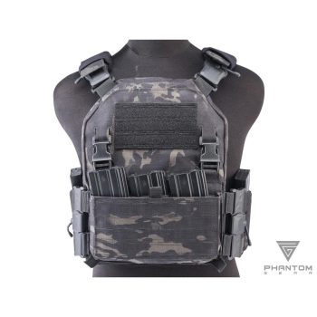Portaplacas con Sistema de Hebillas Magnéticas QD “Polarity” de Phantom Gear® - Multicam Black - Vista 2