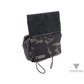 Pouch de Canguro con Velcro Phantom Gear® para Portaplacas - Multicam Black - Vista 2