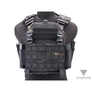 Portaplacas “Wraith” T3 de Phantom Gear® - Multicam Black - Vista 2