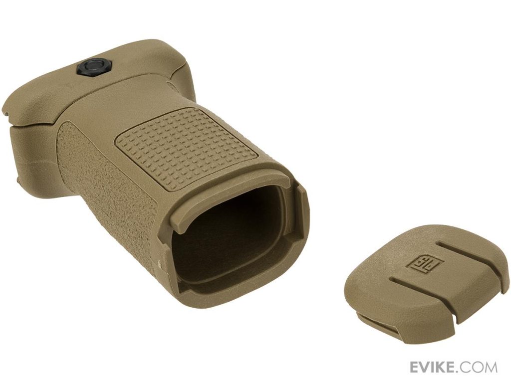 Grip Vertical PTS EPF2 para Riel Picatinny (Color: Tan / Corto) - Imagen 4