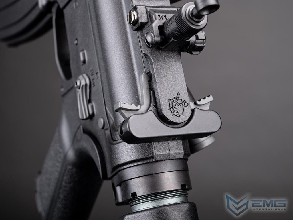 Réplica KS-1 Sportline EMG con Batería y Cargador para Airsoft / AEG (Color: Negro) - Imagen 6