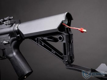 Réplica KS-1 Sportline EMG con Batería y Cargador para Airsoft / AEG (Color: Negro) - Imagen 8