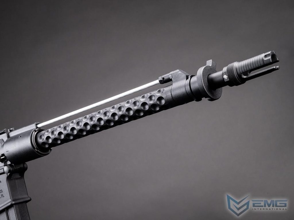 Réplica KS-1 Sportline EMG con Batería y Cargador para Airsoft / AEG (Color: Negro) - Imagen 13