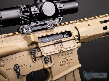 Réplica KS-1 Sportline EMG con Batería y Cargador para Airsoft / AEG (Color: Tan) - Imagen 4