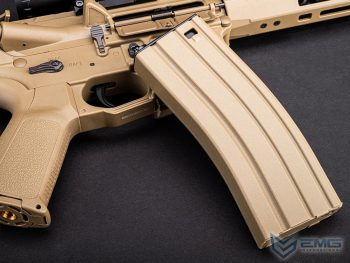 Réplica KS-1 Sportline EMG con Batería y Cargador para Airsoft / AEG (Color: Tan) - Imagen 8