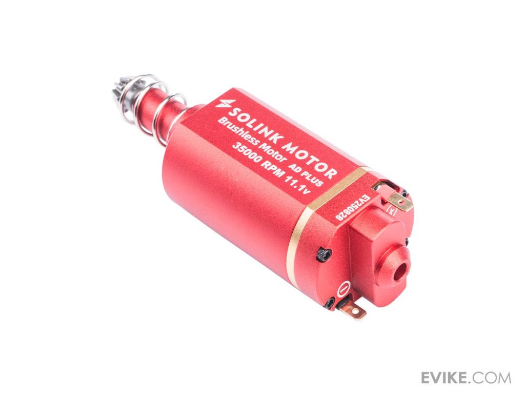 Motor Brushless Solink Advanced Plus para Réplicas AEG (Modelo: 35K RPM / Largo) - Imagen 2