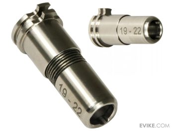Nozzle de Sellado de Aire Ajustable de Titanio CNC Maxx Model para Rifles AEG de Airsoft - Imagen 4