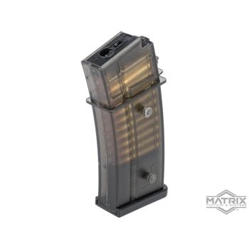 Cargador Mid-Cap de 50 BBs Matrix para G36 / MK36 para Airsoft