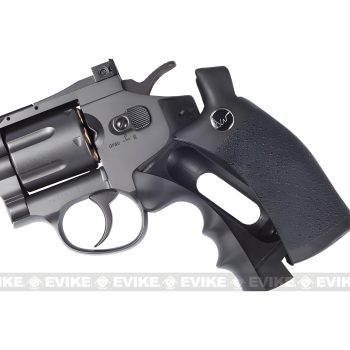 Revólver Magnum CO2 Dan Wesson WG ASG Full Metal para Airsoft - Negro / 8″ - Vista 3