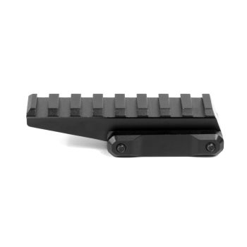 Elevador Riser Picatinny V2 de 1.52 cm con Frente Angulado para Airsoft (Incluye: Llave de Montaje) - Imagen 5