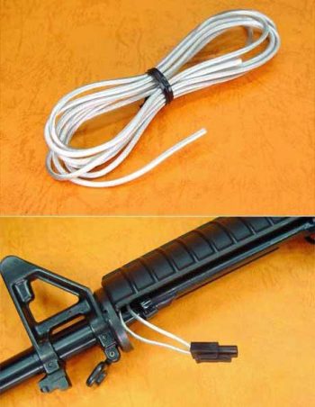 Cableado de Baja Resistencia Matrix Bañado en Plata para AEG Airsoft - Imagen 2