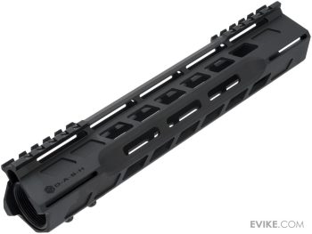 Guardamanos DASH Quantum Mechanics de 10 pulgadas con M-LOK para Réplicas Tipo AR15 para Airsoft (Color: Negro) - Imagen 2