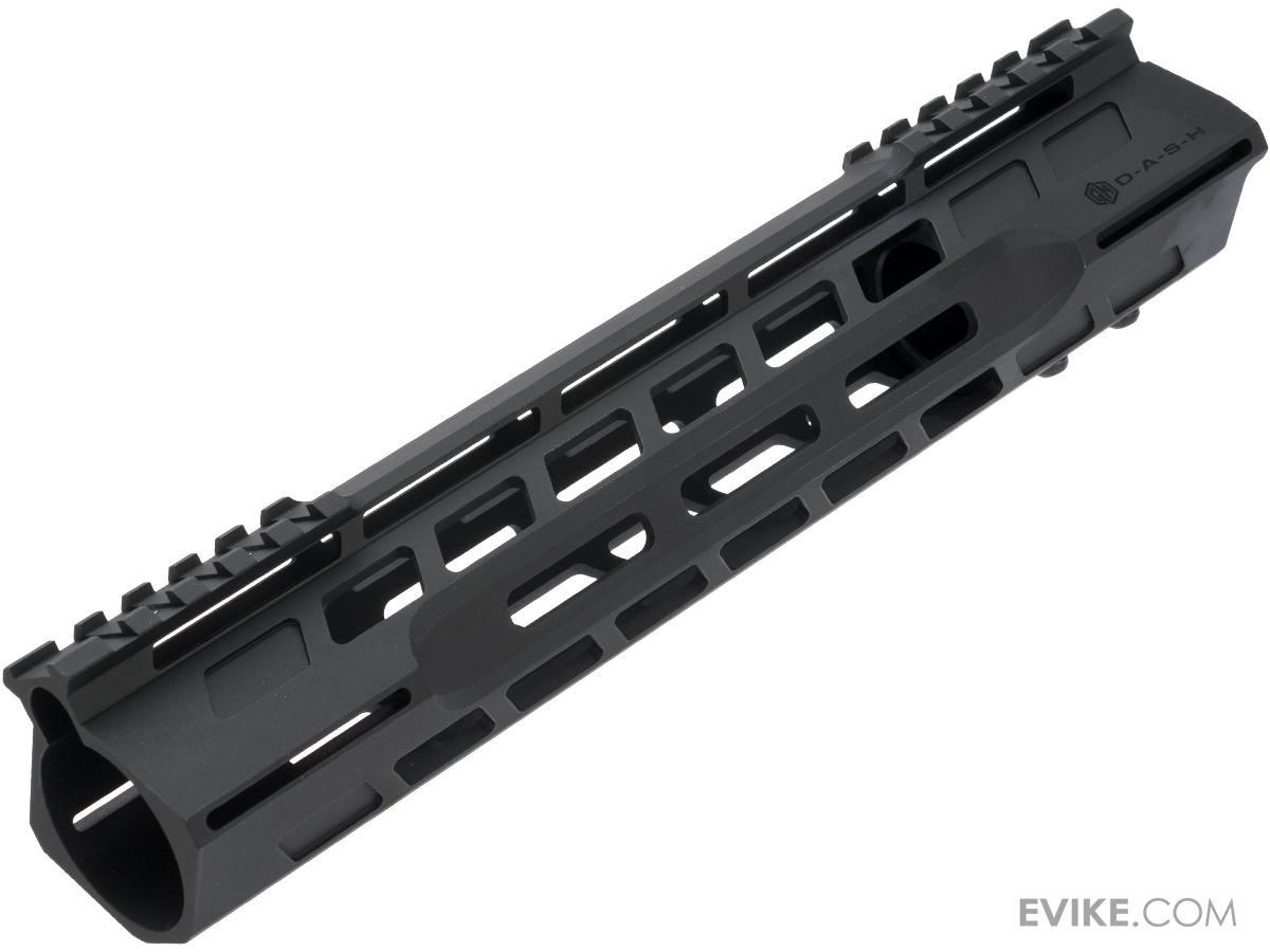 aps-69693 Guardamanos DASH Quantum Mechanics de 10 pulgadas con M-LOK para Réplicas Tipo AR15 para Airsoft (Color: Negro) - Imagen 1