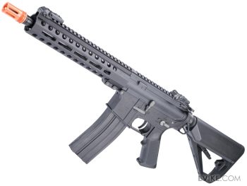 Réplica AEG Colt M4 Sport con Guardamanos M-LOK CNC y Hop-Up Rotativo Arcturus para Airsoft (Color: Negro) - Imagen 3