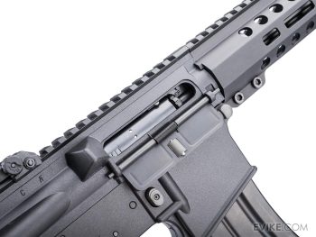Réplica AEG Colt M4 Sport con Guardamanos M-LOK CNC y Hop-Up Rotativo Arcturus para Airsoft (Color: Negro) - Imagen 8