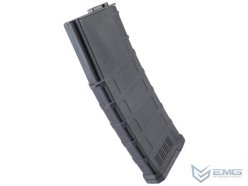 Cargador MidCap EMG de 220 BBs para Réplicas M4 de Airsoft AEG (Color: Negro) - Imagen 2