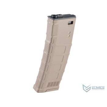 Cargador MidCap EMG de 220 BBs para Réplicas M4 de Airsoft AEG - Tan