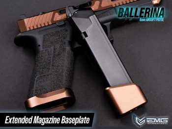 Secundaria Ballerina CNC Gas Blowback EMG x TTI para Airsoft - Imagen 10