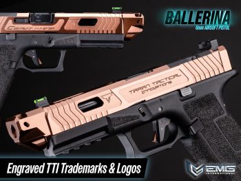 Secundaria Ballerina CNC Gas Blowback EMG x TTI para Airsoft - Imagen 3