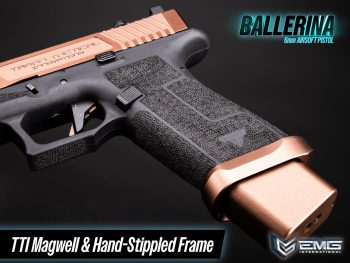 Secundaria Ballerina CNC Gas Blowback EMG x TTI para Airsoft - Imagen 6