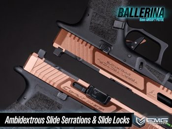 Secundaria Ballerina CNC Gas Blowback EMG x TTI para Airsoft - Imagen 8